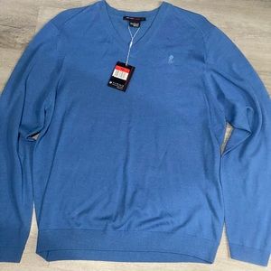 Blue sweater Tiger Woods Collection
